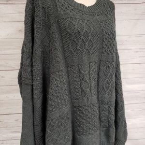 CAbi Cable Poncho Sweater #686